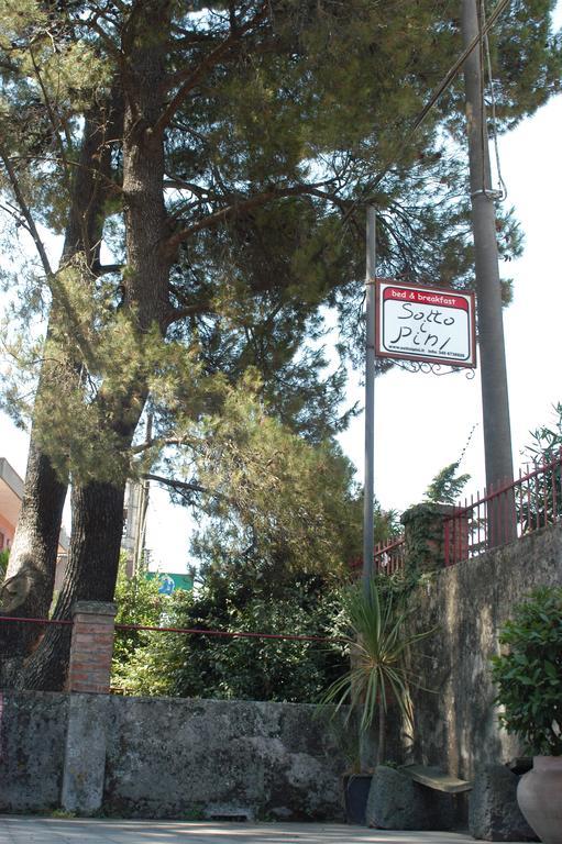 B&B Sotto I Pini Zafferana Etnea Buitenkant foto
